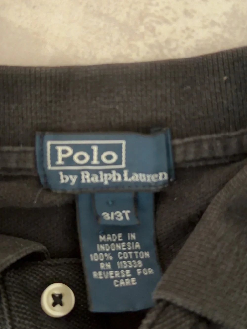 Kid’s Polo Ralph Lauren Black/Red Polo